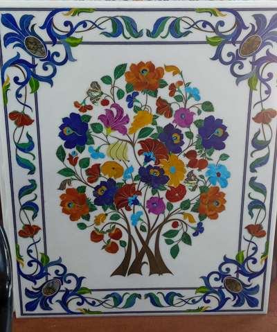 table top marbal with inlay work