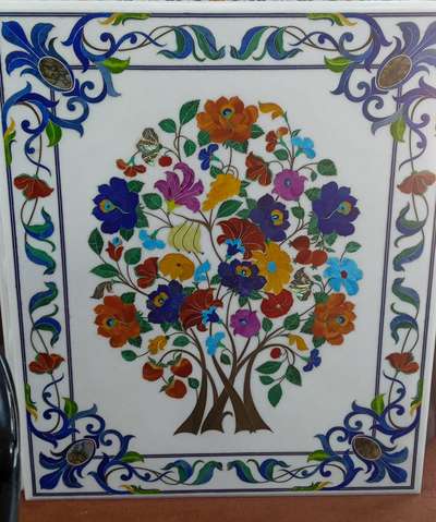 table top marbal with inlay work