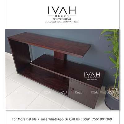 Customized Modern TV Stand. 
Customized Home and Office Decor Items 
For More Details Please WhatsApp or Call Us : 0091 7561091369 .
https://wa.me/917561091369
#IVAH #ivahdecor #ivahdesign
#homedecor #interiordesign #design #interior #home #deco #art #tvstand #adoor #pathanamthitta #konni