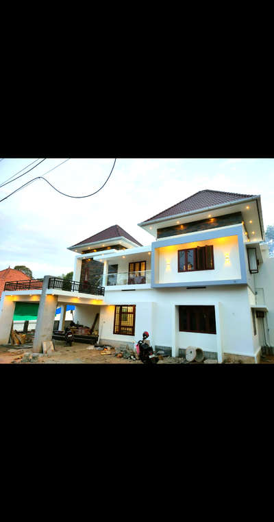 3bhk Residence at Kidangoor, Kottayam 2000 sq. ft| Meridian Homes #3BHKHouse #bestconstructioncompany #planning #3DPlans