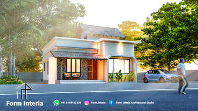 900sqft House , Exterior 3d Design 🥰
കൂടുതൽ അറിയാൻ വിളിക്കൂ 
 #exterior_Work  #exteriordesigns  #ElevationHome  #900sq  #newhome   #budgethomeplan  #20LakhHouse