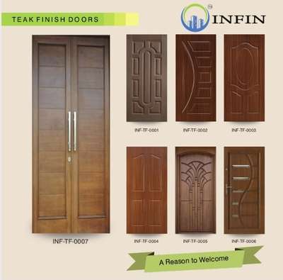 TEAK FINISH DOORS