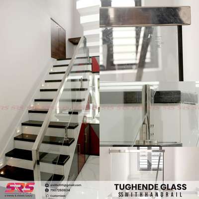 ss with toughened glass...