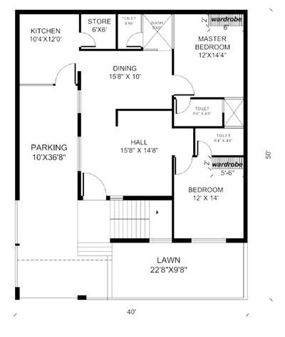 complete floor plan in just rupee 2 / ft^2