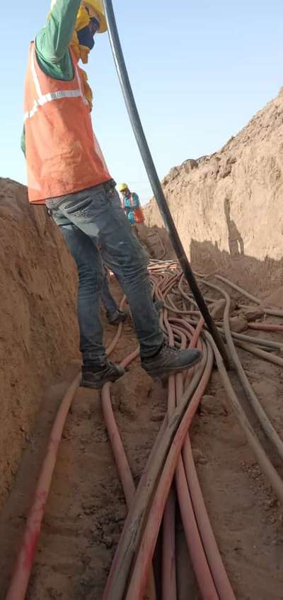 Underground cable work ke liye contact me