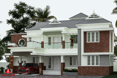 3D ELEVATION FOR AKRUTHY PATHANAMTHITTA