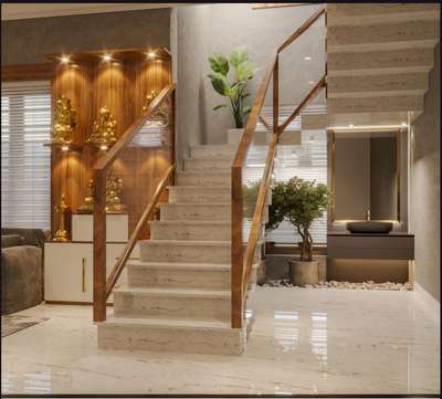 project at Vypin 

 #WoodenStaircase  #ElevationHome  #HouseDesigns #best_architect  #Best_designers  #best_architect