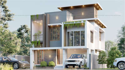 #3delevation🏠 #ernakulamconstruction #KeralaStyleHouse