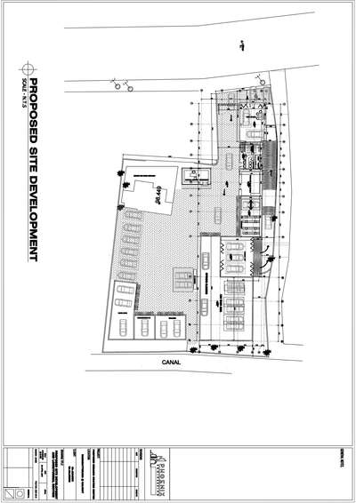 Site Development Plan of Exotic Car Detailing Studio @ Ramanattukara, calicut