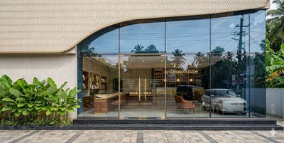 Exterior designed for a jwellery  #exteriordesigns  #commercial_building  #exterior_Work