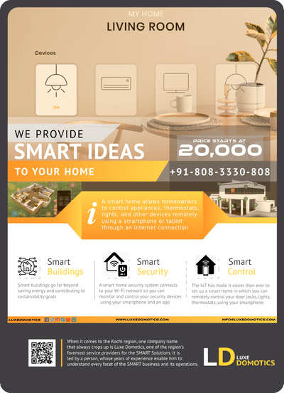 Home Automation starts at INR 20,000
