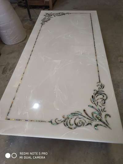 Dining table top mop disign work 9911773286