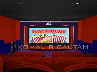 Multiplex Cinema Hall.
.
.
Follow
.
.
3D Cinema 📽️🎥 Elevation # Section