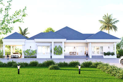 Residence for Mr Joy. 

 #colonialhouse #exteriordesigns #3drendering #architecturevisualization