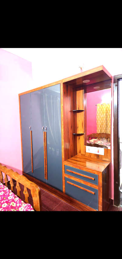 #WardrobeIdeas  #ModularKitchen  # #aluminumkitchenwork