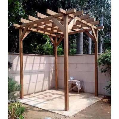 *European thermopine wooden pergola*
European thermopine wooden pergola is a seasoned wood which is weather proof, wear and tear proof . maintenance free. termite proof. 
In this cost Material, labour, installation included. 
gst+ cartage extra.