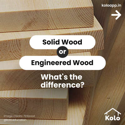 Which one would you choose? 🤔 

Tap ➡️ to view the next pages to learn the difference between the two. 

Learn tips, tricks and details on Home construction with Kolo Education. 

If our content helped you, do tell us how in the comments ⤵️ 

Follow us on Kolo Education to learn more!!!

#thisvsthat #education #expert #woodworks #furniture #design #construction #home #solidwood #engineeredwood #comparison #koloeducation #interiordesign