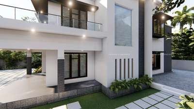 4BHK Contemporary Home 
2450 sqft 
Estimated cost : 45 Lakhs 
Contact for Details : 8921850569