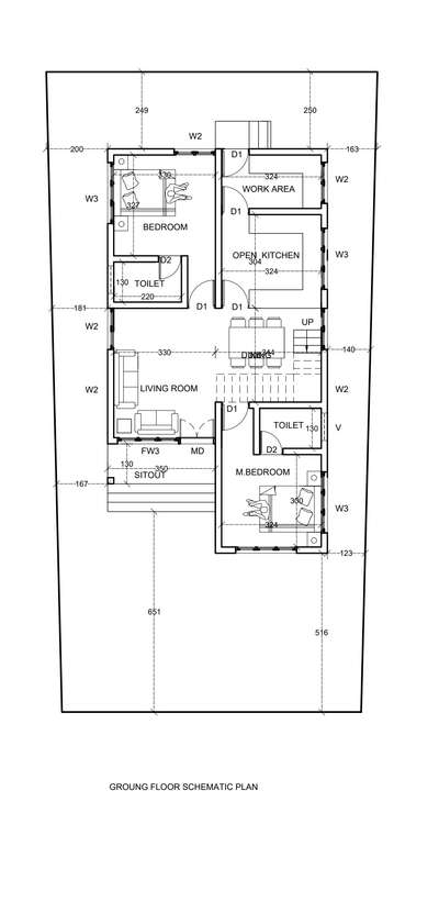 under 1400 sq ft Residence Plan
3bhk #undercostruction🚧⚠️ 
#Kollam #mayyanad