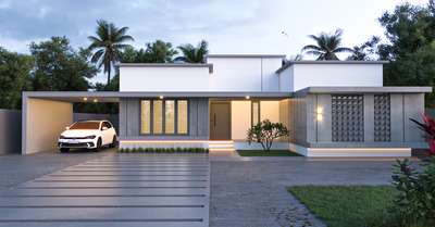 3Bhk single storey house @ Haripad #3BHKHouse #ContemporaryHouse #KeralaStyleHouse #InteriorDesigner