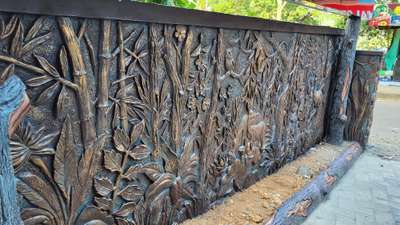 wall ciment art 
.
.
.
.
#WallDecors #WallDecors #architecturedesigns #cimentrelif #resort_work #keralastyle