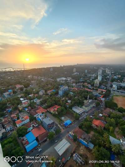 Kozhikode ymca galexi 34 floor il ninnu oru pic