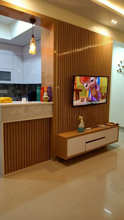 L C d panel and TV unit