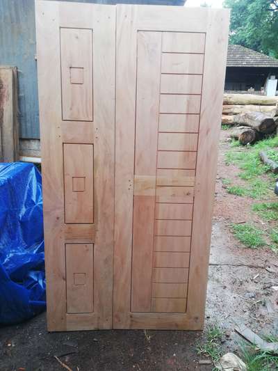 mahagony double door