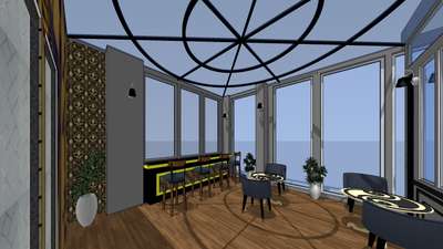 cafe design #novastudio  #bhopalinteriors