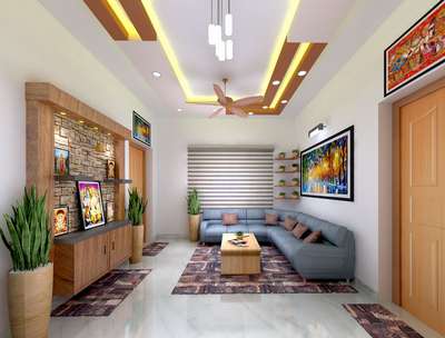 Simple Living room interior.....