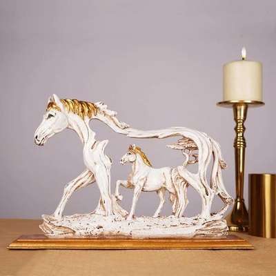 Ready to Bring in Some Energy of Success?

The Feng Shui Galloping Horse Showpiece with Wooden Base is a gorgeous showpiece that will redefine your decor style.

When placed in the living room, the table accent should bring peace and strength amongst family members.

#tableaccent #tabledecor #horse
#fengshui #art #resin
#theartment #decorshopping