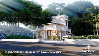 935 sqft house exterior 3d Design 
 #exteriordesigns  #900sq  #SmallHouse  #budget  #budgethouses  #HouseDesigns  #simple  #new_home  #trendig  #likeforlikes  #1000squarefeetplan