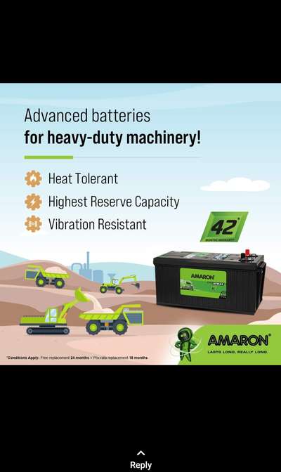 #amaronbattery  Highway series Heavy duty 
 #Just Knew it
☎️808012364