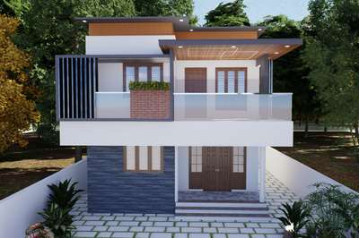 New make over to an old building at Kamaleswaram, Trivandrum.