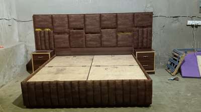 new design king size double bed available in d. M Furniture best martial in are shop pls contact as contact number 8107447427