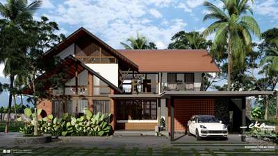 4BHK RESIDENCE 
 #residenceproject  #tropicaldesign  #tropicalhouse  #Architectural&Interior 3300