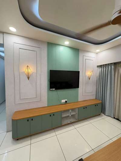 Tv unit Sk home interior work gurgaon