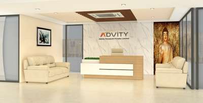 #InteriorDesigner  #Designs  #officelight  #receptiondesign