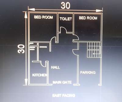 #EastFacingPlan  #groundfloorplan  #2BHKHouse