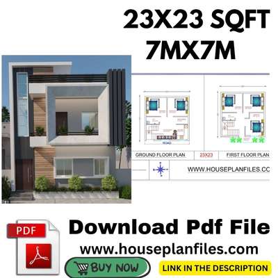 "Quaint and Cozy 23x23 sqft Cottage Design"
529 sqft House plan 

#HouseDesigns #homedesigne #floorplanrendering #FloorPlans #500SqftHouse #HouseConstruction #45LakhHouse #30LakhHouse #SmallHouse #SmallHomePlans  #homeowners