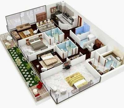 मात्र ₹1000 में अपने घर का 3D फ्लोर प्लान बनवाए 8871194779  #3d  #3DPainting  #3DPlans  #3dmodeling  #3dhouse