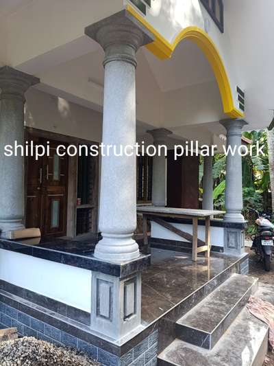 stone pillar design work