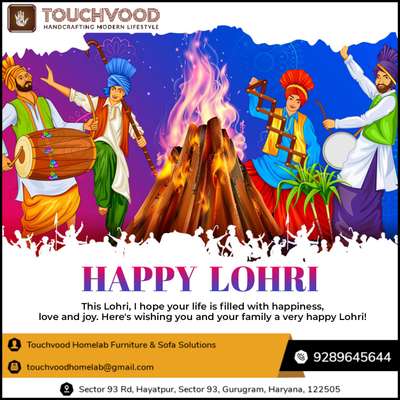 Wish you all a happy and Prosperous lohri. contact us @ 9289645644 for #sofa #customization #LeatherSofa #lounger #RectangularDiningTable #LUXURY_BED #upholstery  #SleeperSofa #sofaset #LUXURY_SOFA