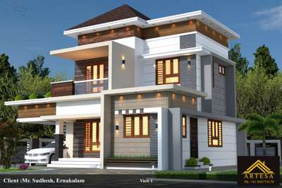 #NewProposedDesign #villaconstrction #ProposedResidentialDesign #semi_contemporary_home_design #HouseConstruction #Ernakulam #Architectural&Interior #project_planing #detail_estimate #SUPERVISION #keyhandover #ElevationHome