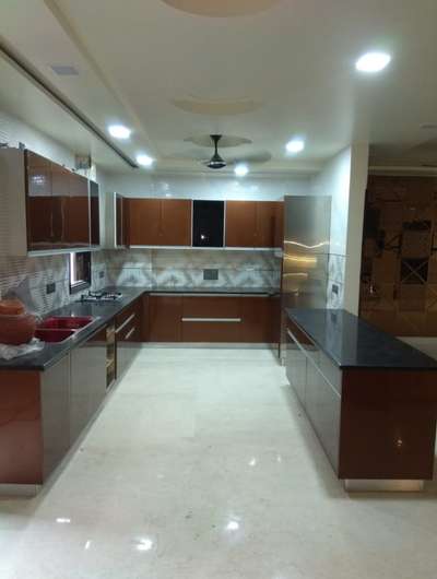 stainless steel kitchen