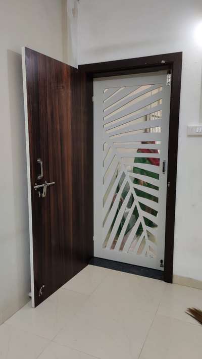 Pvc digital printing and Cnc work door