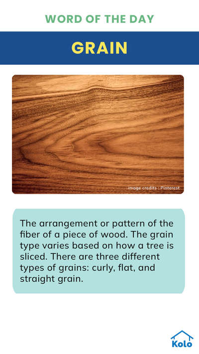 Today's construction word of the day - Wood grain

Ever heard of this term?🤔

Learn new words of home construction with our Word Of The Day series on Kolo Education 

Learn tips, tricks and details on Home construction with Kolo Education

If our content has helped you, do tell us how in the comments ⤵️

Follow us on @koloeducation to learn more!!!


#education #architecture #construction #wordoftheday #building #interiors #design #home #interior #expert #koloeducation #wotd #woodgrain #wood