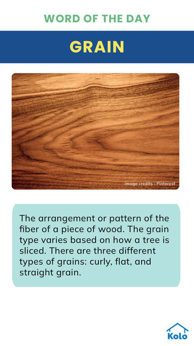 Today's construction word of the day - Wood grain

Ever heard of this term?🤔

Learn new words of home construction with our Word Of The Day series on Kolo Education 

Learn tips, tricks and details on Home construction with Kolo Education

If our content has helped you, do tell us how in the comments ⤵️

Follow us on @koloeducation to learn more!!!


#education #architecture #construction #wordoftheday #building #interiors #design #home #interior #expert #koloeducation #wotd #woodgrain #wood