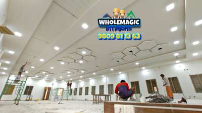 Alappuzha SD College finished Work 
 #GypsumCeiling  #FalseCeiling  #InteriorDesigner  #gypsumdesign  #Alappuzha  #Cherthala