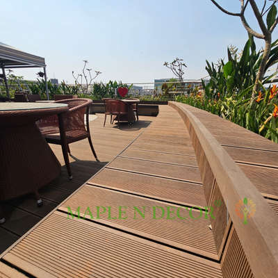 Upgrade your outdoor space with our premium Composite Deck Flooring featuring UV Protection Coating! ☀️✨ Perfect for creating a stunning patio or garden seating area, this flooring offers durability, weather resistance, and low maintenance. Enjoy the beauty of natural wood with the advantages of composite materials. 🌿🏡

Transform your deck into the perfect spot for relaxation and gatherings. Get in touch with Maple N Decor today to elevate your outdoor experience!

#MapleNDecor #CompositeDecking #DeckFlooring #OutdoorLiving #UVProtection #PatioDesign #GardenDeck #OutdoorRenovation #FlooringSolutions #LuxuryOutdoorSpaces #EcoFriendlyDecking #LowMaintenance #WeatherResistant